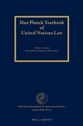 Cover: Max Planck Yearbook of United Nations Law, Volume 25 (2021) - Martinus Nijhoff