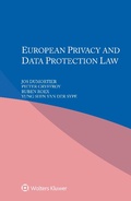 Cover: European Privacy and Data Protection Law - Wolters Kluwer