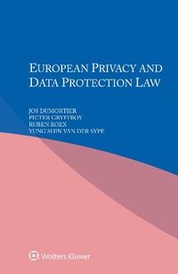 Enlarge image Cover: European Privacy and Data Protection Law - Wolters Kluwer