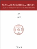 Cover: Neulateinisches Jahrbuch - Georg Olms Verlag
