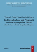 Cover: Rechtsvergleichung und Privatrecht im deutsch-georgischen Diskurs - Alma Mater