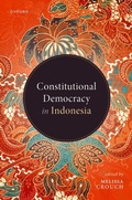 Cover: Constitutional Democracy in Indonesia - OUP eBook