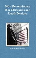Cover: 500+ Revolutionary War Obituaries and Death Notices - Lulu.com