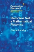 Cover: Plato Was Not a Mathematical Platonist - Cambridge University Press