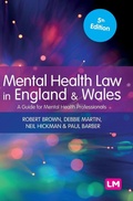 Cover: Mental Health Law in England and Wales - SAGE Publications Ltd