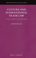 Cover: Culture and International Trade Law - Martinus Nijhoff