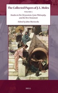 Cover: The Collected Papers of J. L. Moles - Volume 1 - Brill
