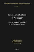 Cover: Jewish Martyrdom in Antiquity - Brill