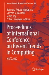 Enlarge image Cover: Proceedings of International Conference on Recent Trends in Computing - Springer