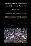 Cover: An Independent View of The Donald J Trump Presidency - Page Publishing, Inc.