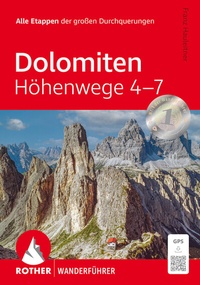 Abbildung von: Dolomiten Höhenwege 4-7 - Rother Bergverlag