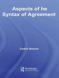 Enlarge image Cover: Aspects of the Syntax of Agreement - Routledge