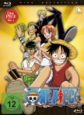 Cover: One Piece - TV-Serie - Box 1 (Episoden 1-30) [4 Blu-rays] - Crunchyroll