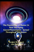 Cover: The Psychology of Rumor Or How The Flying Saucer Phenomenon Spread Throughout The Nation - Editorial Nuevo Mundo