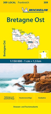 Abbildung von: Michelin Bretagne Ost - Michelin Editions des Voyages