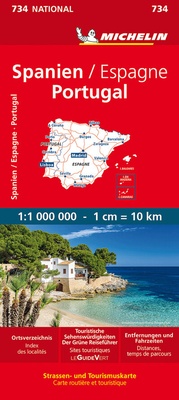Abbildung von: Michelin Spanien / Portugal - Michelin Editions des Voyages