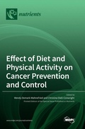 Cover: Effect of Diet and Physical Activity on Cancer Prevention and Control - MDPI AG