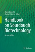 Cover: Handbook on Sourdough Biotechnology - Springer