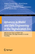 Cover: Advances in Model and Data Engineering in the Digitalization Era - Springer