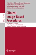 Cover: Clinical Image-Based Procedures - Springer