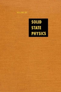 Enlarge image Cover: Solid State Physics - Academic Press