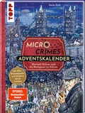 Cover: Micro Crimes Adventskalender - Sherlock Holmes und die Blutspuren im Schnee. Mit XXL-Wimmelposter und Stickern durch London - frechverlag GmbH