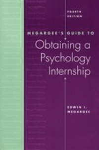 Enlarge image Cover: Megargee's Guide to Obtaining a Psychology Internship - Routledge