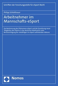 Abbildung von: Arbeitnehmer im Mannschafts-eSport - Nomos