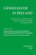 Cover: Explorations in Literary History / Literaturgeschichtliche Erkundungen - Hartung-Gorre