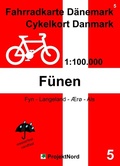 Abbildung von: 5 Fahrradkarte Dänemark / Cykelkort Danmark 1:100.000 - Fünen - MapFox / Projekt Nord