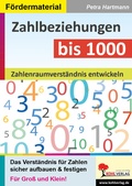 Cover: Zahlbeziehungen bis 1000 - KOHL VERLAG Der Verlag mit dem Baum