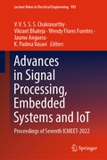 Cover: Advances in Signal Processing, Embedded Systems and IoT - Springer