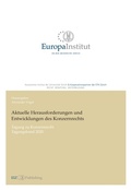 Cover: Aktuelle Herausforderungen und Entwicklungen des Konzernrechts - buch & netz