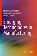 Cover: Emerging Technologies in Manufacturing - Springer