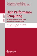 Cover: High Performance Computing. ISC High Performance 2022 International Workshops - Springer
