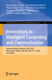 Enlarge image Cover: Innovations in Intelligent Computing and Communication - Springer