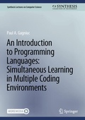 Cover: An Introduction to Programming Languages: Simultaneous Learning in Multiple Coding Environments - Springer