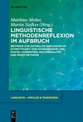 Cover: Linguistische Methodenreflexion im Aufbruch - De Gruyter