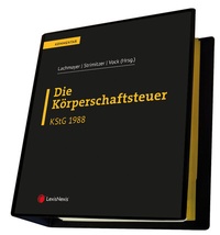 Abbildung von: Die Körperschaftsteuer (KStG 1988) - LexisNexis ARD ORAC