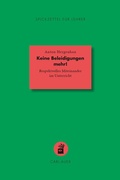 Cover: Keine Beleidigungen mehr! - Carl-Auer Verlag