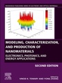 Cover: Modeling, Characterization, and Production of Nanomaterials - Woodhead Publishing