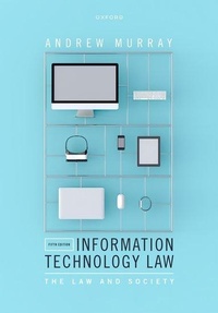 Enlarge image Cover: Information Technology Law - Oxford University Press