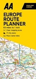 Cover: AA Road Map European Route Planner - Automobile Association