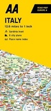 Cover: AA Road Map Italy - Automobile Association