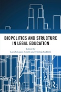 Bild: Biopolitics and Structure in Legal Education - Routledge