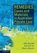 Abbildung von: Remedies Cases and Materials in Australian Private Law - Cambridge University Press