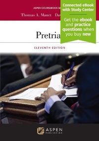 Enlarge image Cover: Pretrial - Aspen Publishing