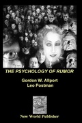 Cover: The Psychology of Rumor - Editorial Nuevo Mundo