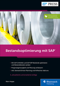 Abbildung von: Bestandsoptimierung mit SAP - SAP PRESS