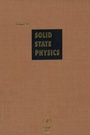 Cover: Solid State Physics - Academic Press
